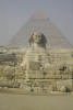 Cheops Pyramide mit Sphinx